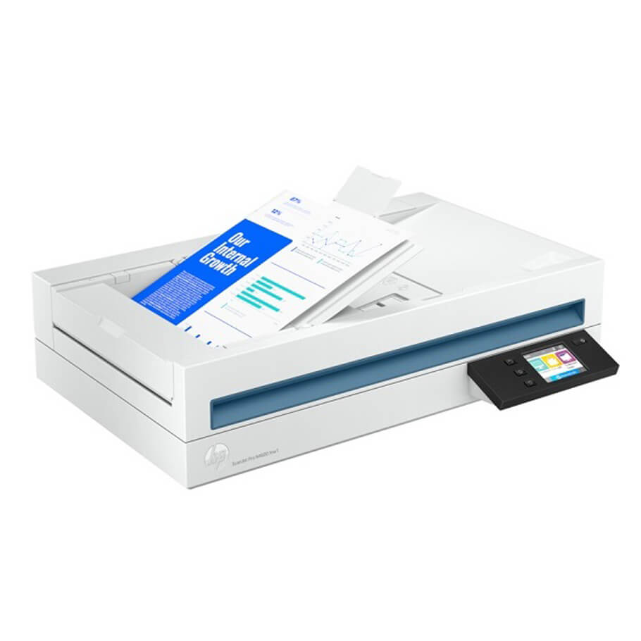Máy quét 2 mặt không dây HP ScanJet Pro 4600FNW1 (20G07A)
